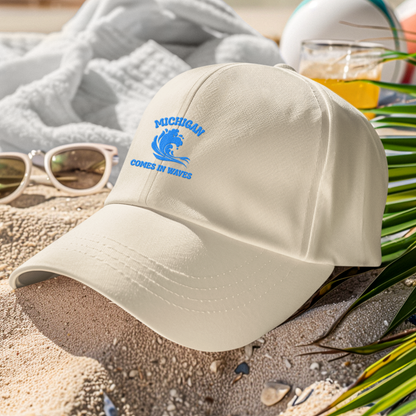 Michigan Waves Dad Hat – Blue Waves